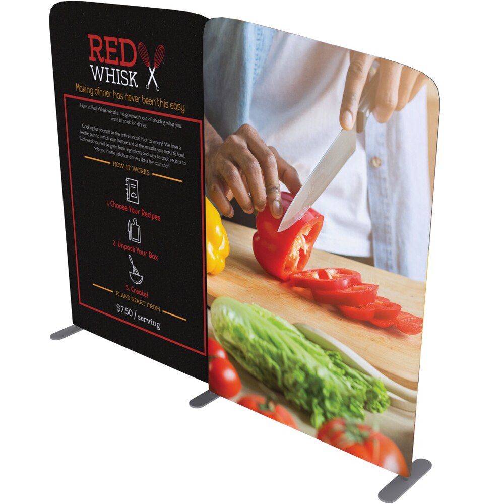 10 ft. Kit D EZ Tube® Connect — Single Sided Graphic Package